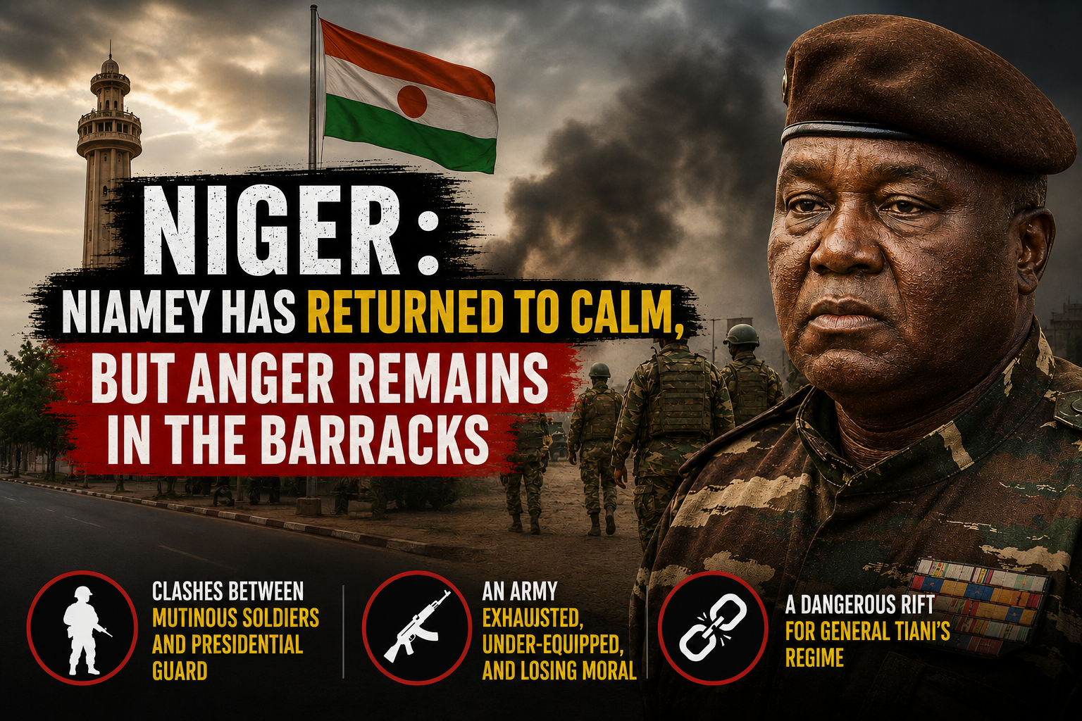 Niamey’s calm facade belies deep military discontent in Niger