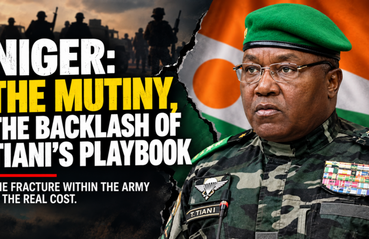 “The army is not a party tool”: Tiani’s method backfires as Niger’s mutiny exposes deep cracks