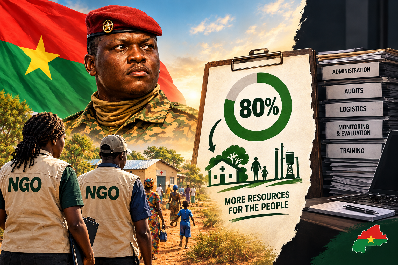Can Burkina Faso’s 80 % NGO spending rule deliver real aid or merely compliance?