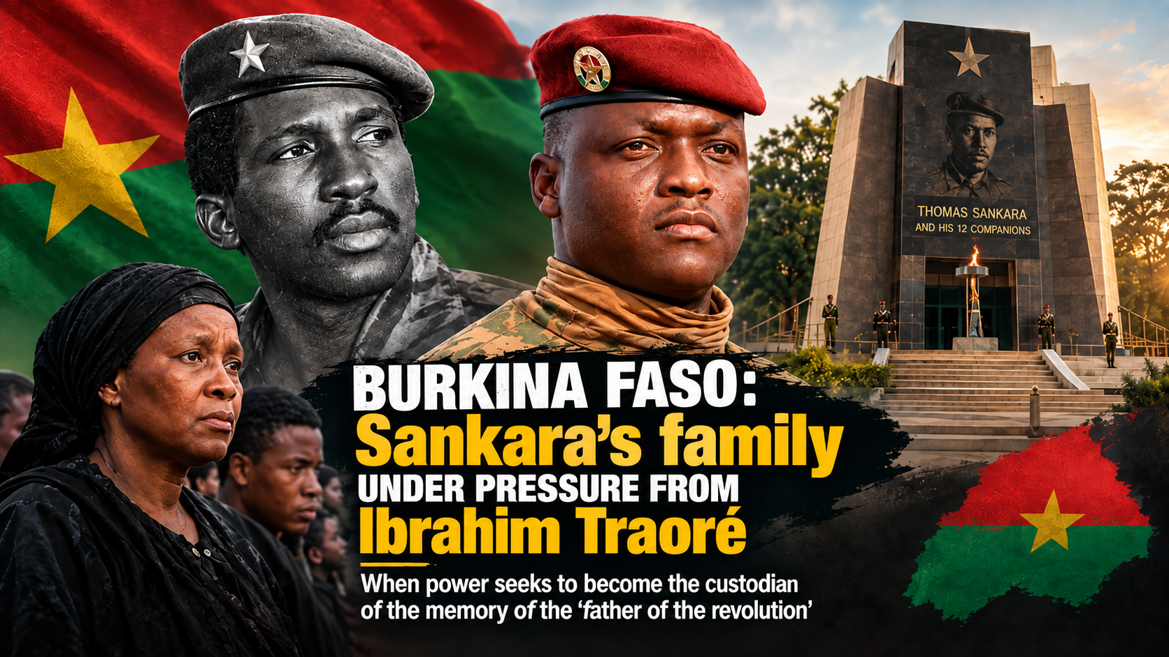 Burkina Faso: the Sankara family and the weight of Ibrahim Traoré’s narrative