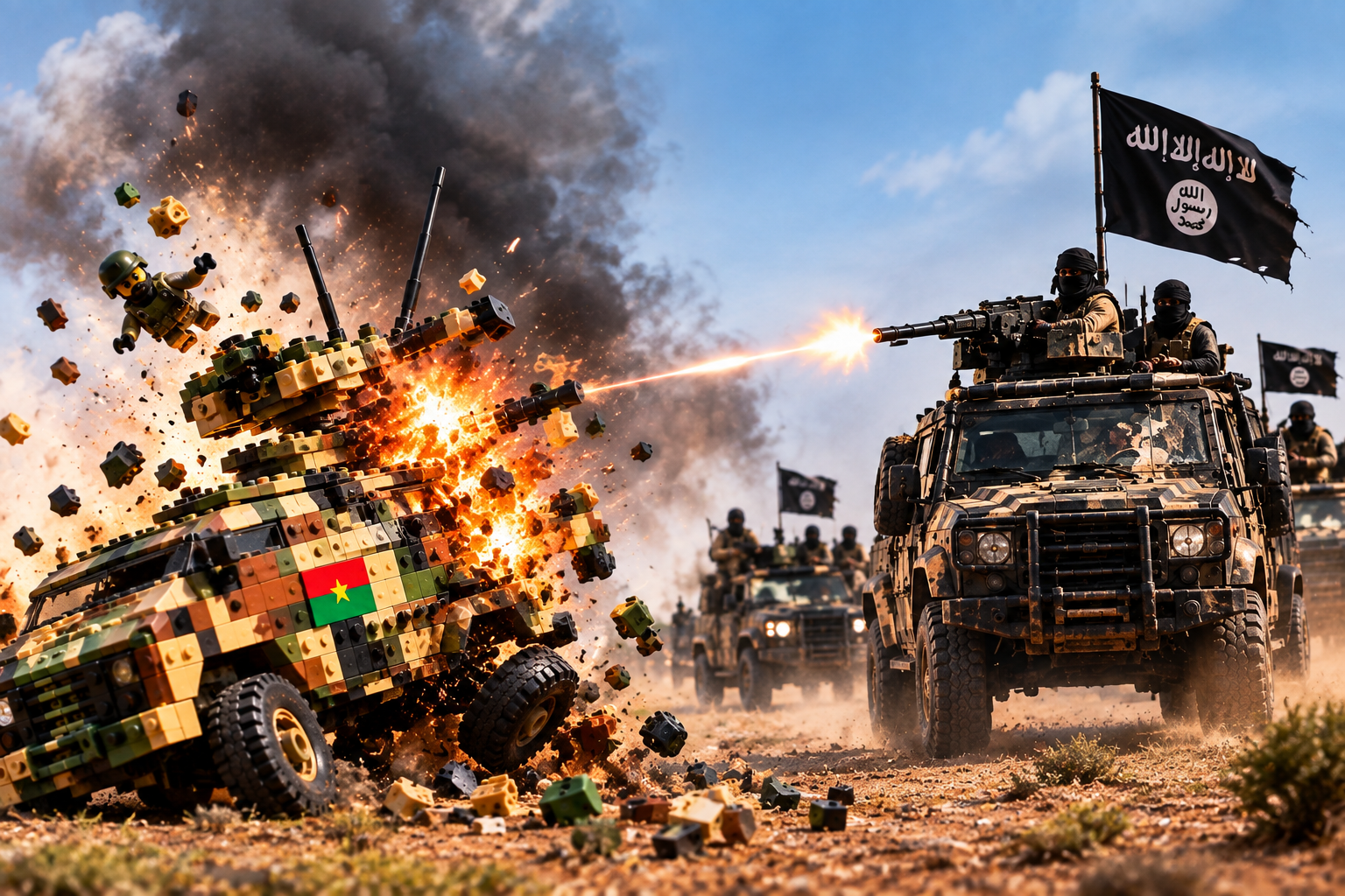 Burkina Faso’s homemade armored vehicles under scrutiny after militant advances