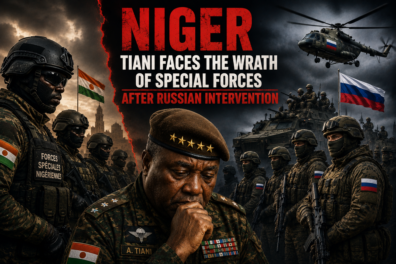 Niger: Tiani under pressure from special forces after Russian intervention