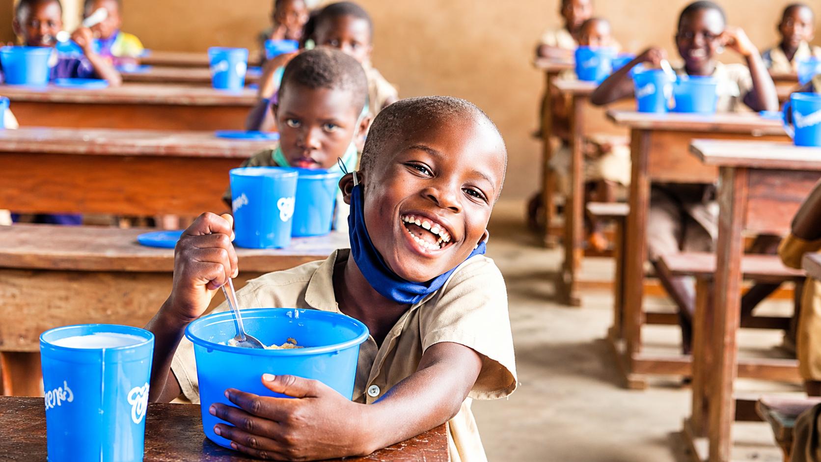 School canteens in Benin: how 1.9 million children now eat a hot meal every school day