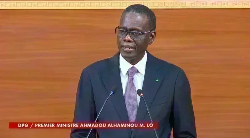 Al Aminou Lô inscrit sa DPG dans le référentiel Sénégal 2050 : « Nous ne comptons pas changer de cap » 1 Al Aminou Lô inscrit sa DPG dans le référentiel Sénégal 2050 : « Nous ne comptons pas changer de cap »